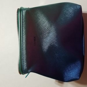 LAMER Blue Makeup Bag